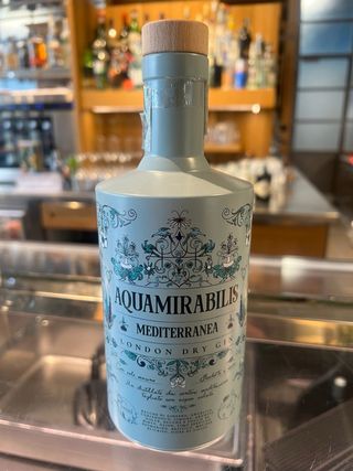 Bottiglia vuota Gin Aquamirabilis Mediterranea