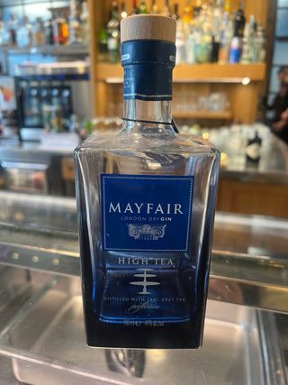 Bottiglia vuota Mayfair High Tea Gin da collezione