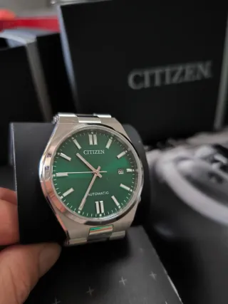 Citizen Tsuyosa Automatic Verde Argento