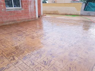 Hormigón impreso Alicante y Vega Baja