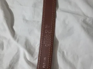 Cintura Ingegno vera pelle marrone