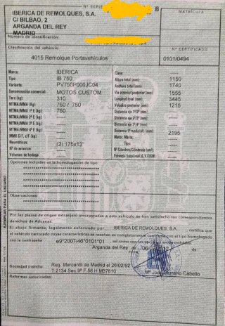 Remolque moto