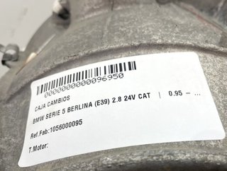 Caja cambios bmw 1056000095 serie 5 berlina 96950