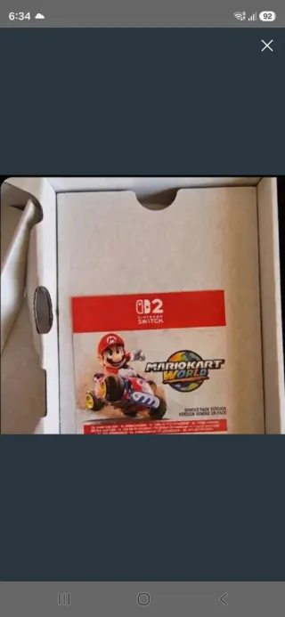 Carta di download Mario Kart World per Nintendo Switch