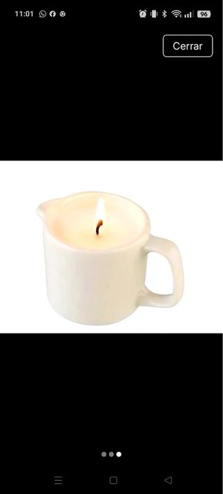 Velas de masaje artesanales