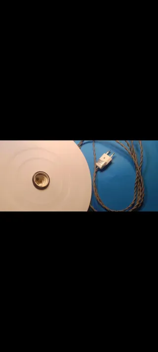 Lámpara Colgante Verde Metal