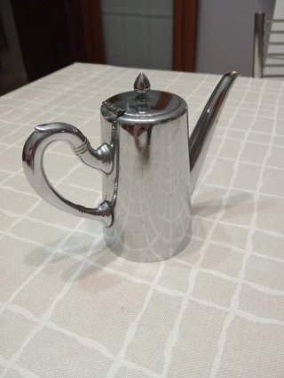 Teiera/caffettiera vintage in metallo