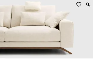 Sofá modular beige tela 315x225cm