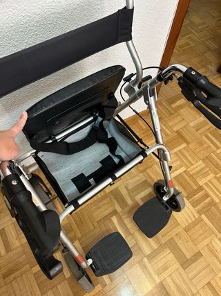 Andador y Silla de Ruedas 2 en 1