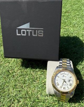 Reloj Lotus Freedom Bicolor Dorado y Plateado