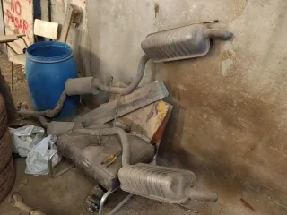 Sistema de escape Mercedes