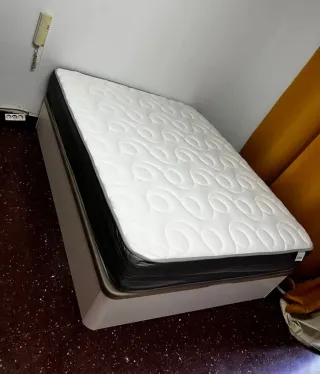Canapé Abatible Blanco Máximo Almacenaje