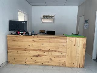 Mostrador de madera