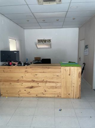 Mostrador de madera