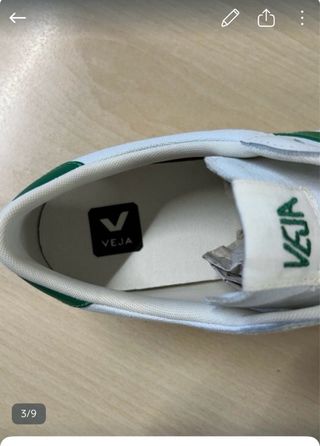 Set VEJA Volley sneakers 43 + felpa the north face