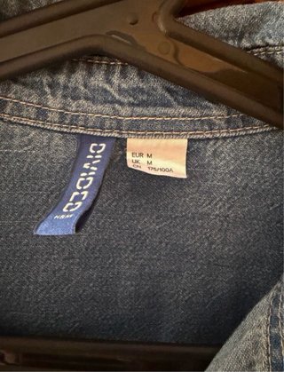 Camisa Vaquera H&M Azul