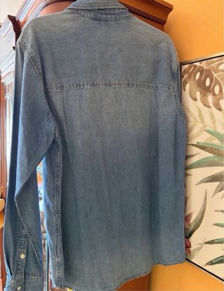 Camisa Vaquera H&M Azul