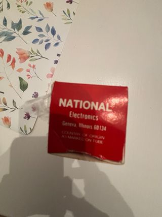 Válvula 6V6GTA National Electronics (NOS)