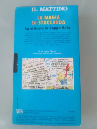 4 VHS Calcio Napoli - Maradona Careca