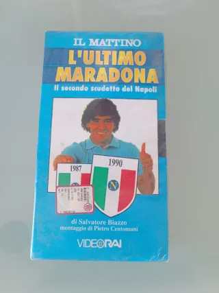 4 VHS Calcio Napoli - Maradona Careca