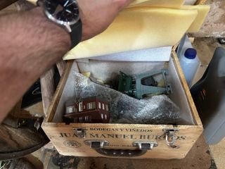 Decorazioni per modelli di treni e binari