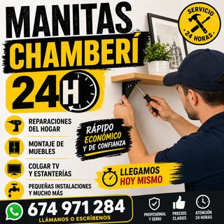 MANITAS CHAMBERI SOLUCIONAMOS HOY