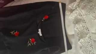 Vestido dos piezas ocasiones especiales,flores