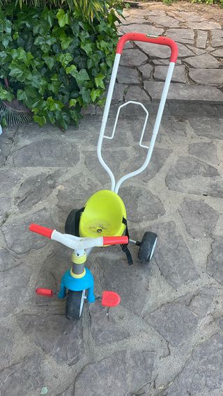 Triciclo Carrito Bebé con Empujador