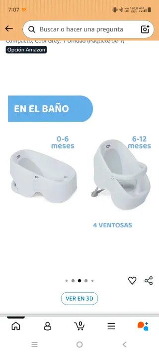 Asiento de baño Chicco Bubble Nest