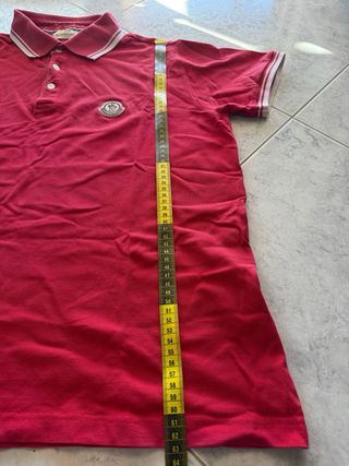 Polo Moncler Uomo XL Rosso vintage 90s 80s retro