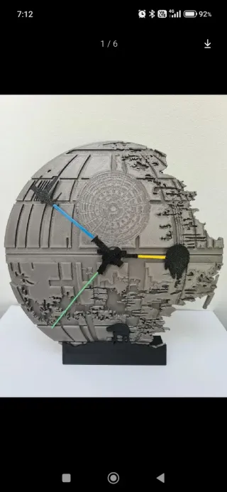 Orologio Morte Nera Star Wars