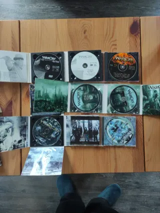 Lote 5 CDs Warcry Heavy Metal