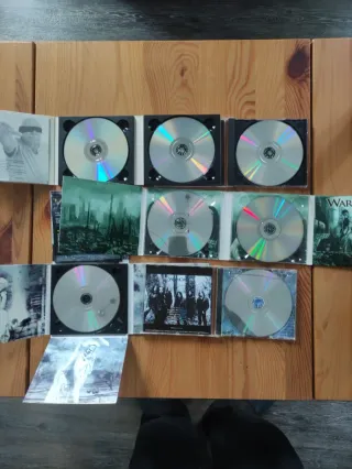Lote 5 CDs Warcry Heavy Metal