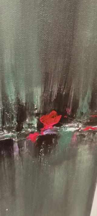 Cuadro abstracto Ojo de Tigre