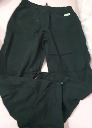 Pantalón cargo Zara Talla L Negro