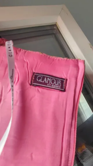 Vestido fiesta dos piezas rosa