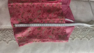 Vestido fiesta dos piezas rosa