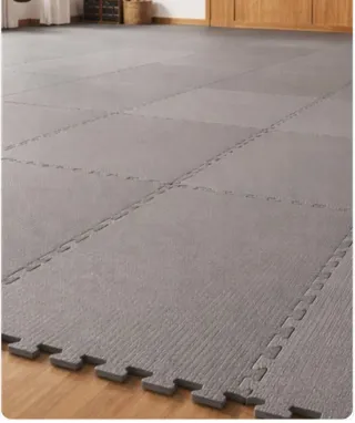 Tapete Tatami Puzzle Gris