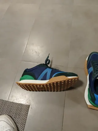 Zapatillas Lacoste Azul y Verde