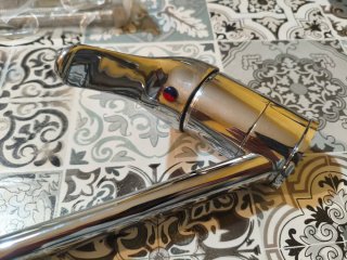 Miscelatore lavabo argentato Rea nuovo