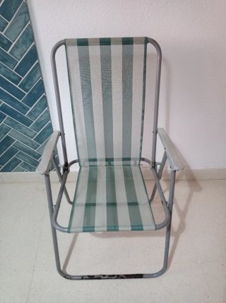 Silla de playa plegable