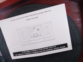 Tocadiscos Vintage Radio CD