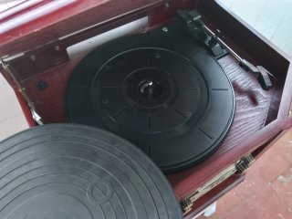 Tocadiscos Vintage Radio CD