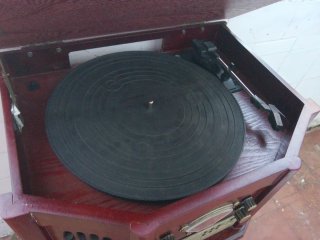 Tocadiscos Vintage Radio CD