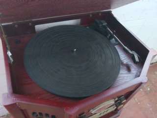 Tocadiscos Vintage Radio CD