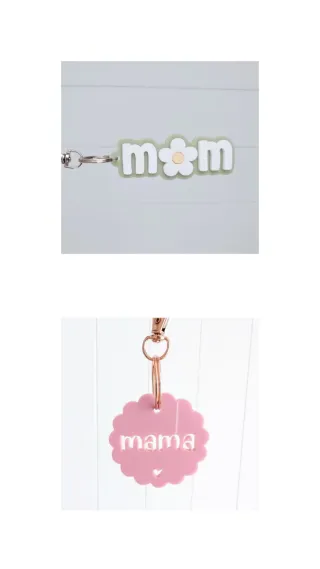 Llaveros personalizados con iniciales