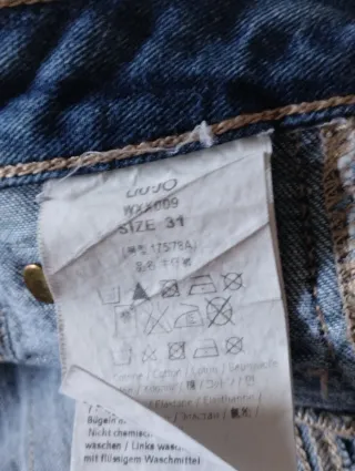 Jeans Liu Jo vita alta bottoni