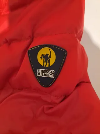 Piumino 100 gr uomo rosso