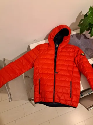 Piumino 100 gr uomo rosso
