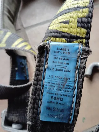 Correas de amarre con trinquete